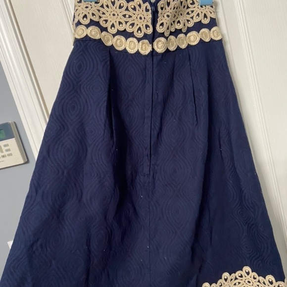 Lilly Pulitzer | Betsey Jacquard Dress | Size 0 | Gorgeous!! Excellent Condition - Picture 4 of 8